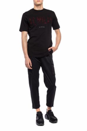 Logo-embroidered t-shirt, zdjęcie 2 Logo-embroidered t-shirt od Diesel